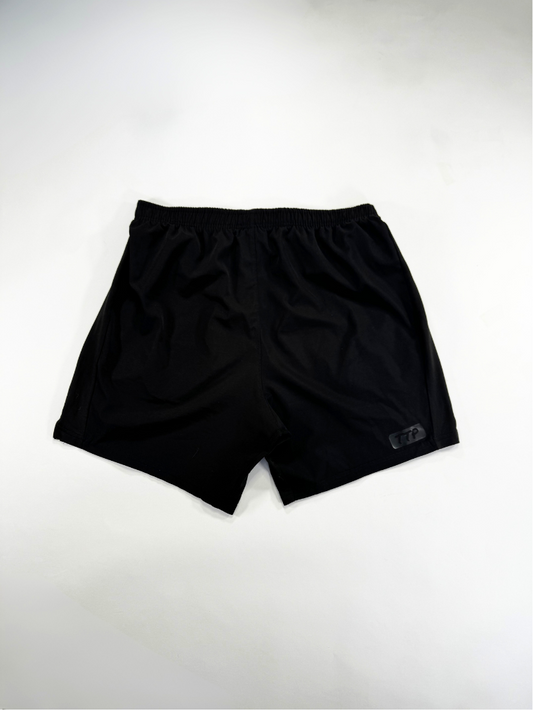 7" BREATHABLE ATHLETIC SHORTS (BLACK)
