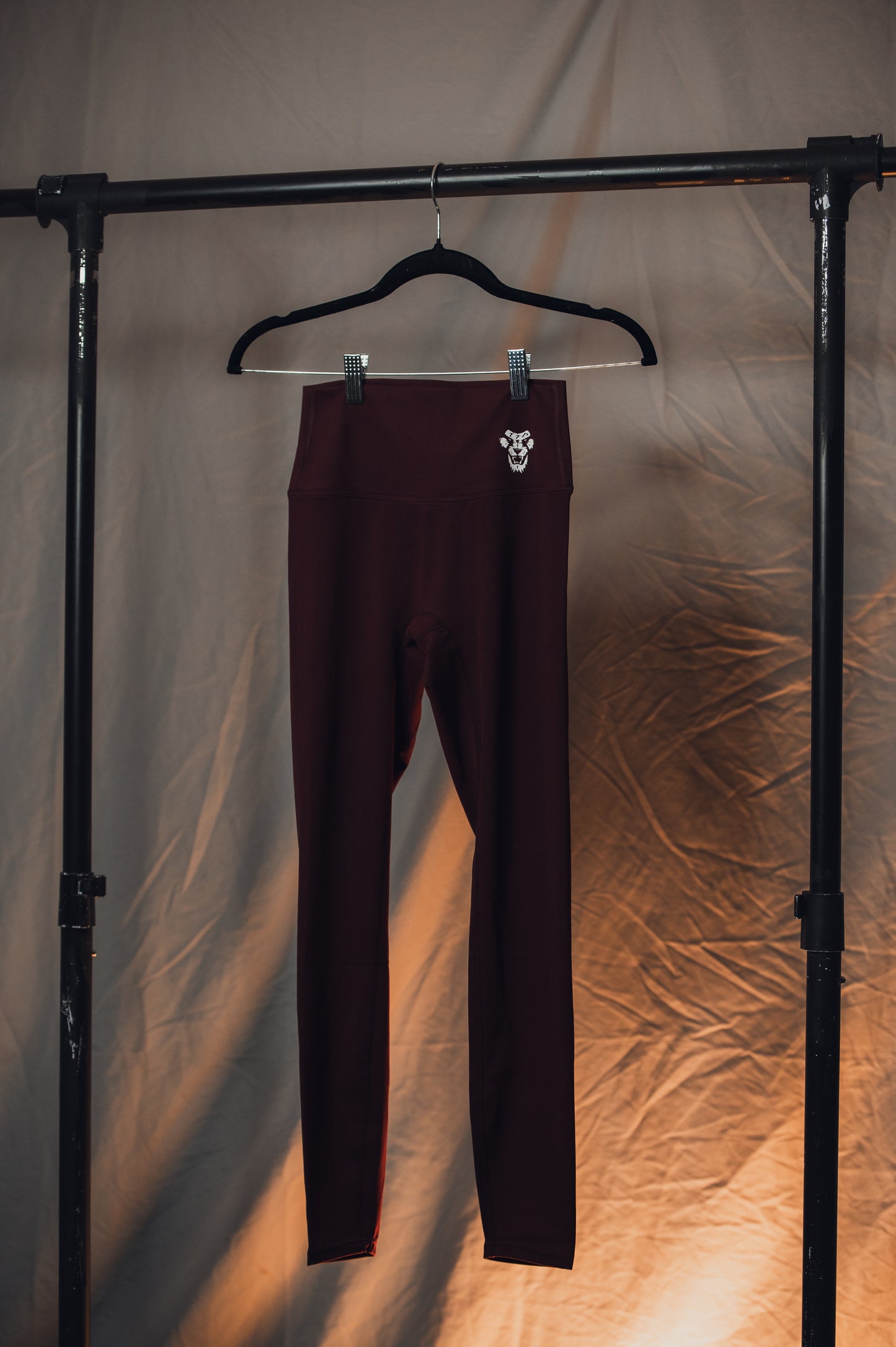 SQUAT PROOF LEGGINGS (BURGUNDY)