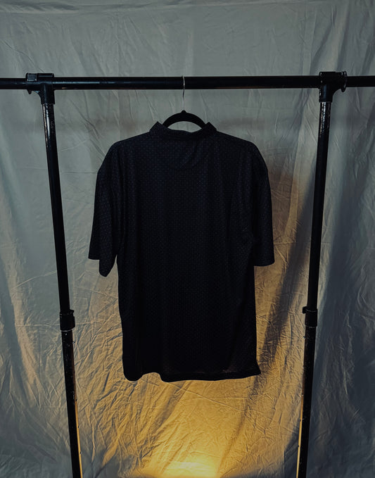 POLO T SHIRT (BLACK DOT)