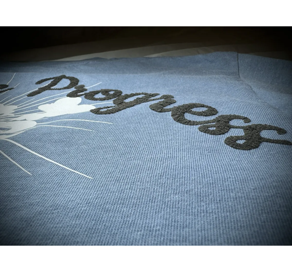 GRAPHIC HEAVYWEIGHT LONG SLEEVE (JEAN BLUE)