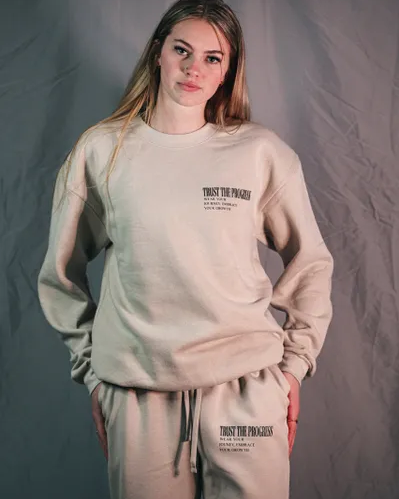 CREWNECK SWEATSHIRT (CREAM)