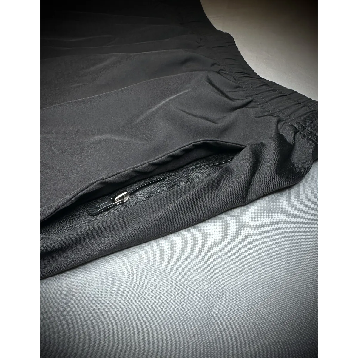 7" BREATHABLE ATHLETIC SHORTS (BLACK)