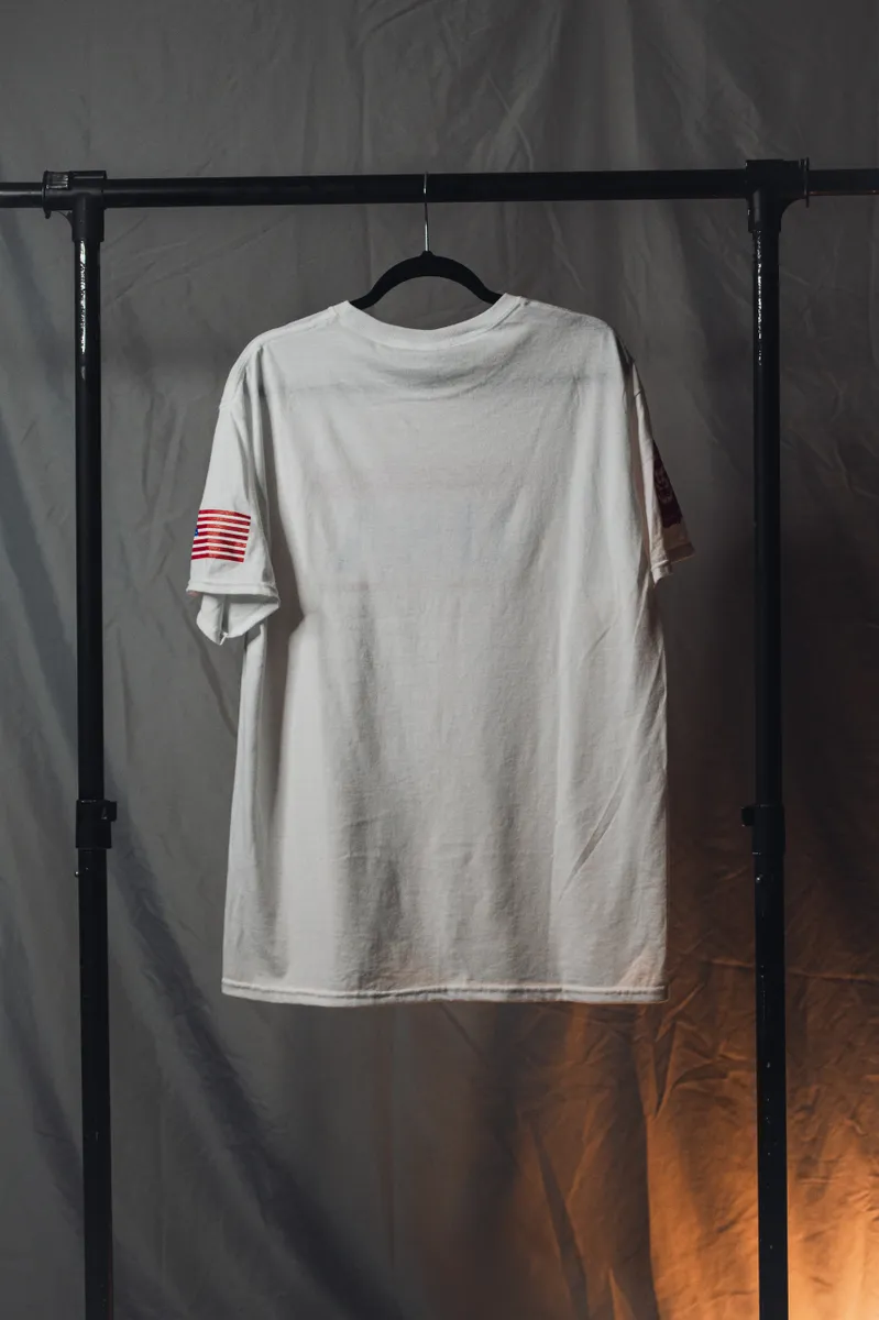 USA 4TH OF JULY T (WHITE)