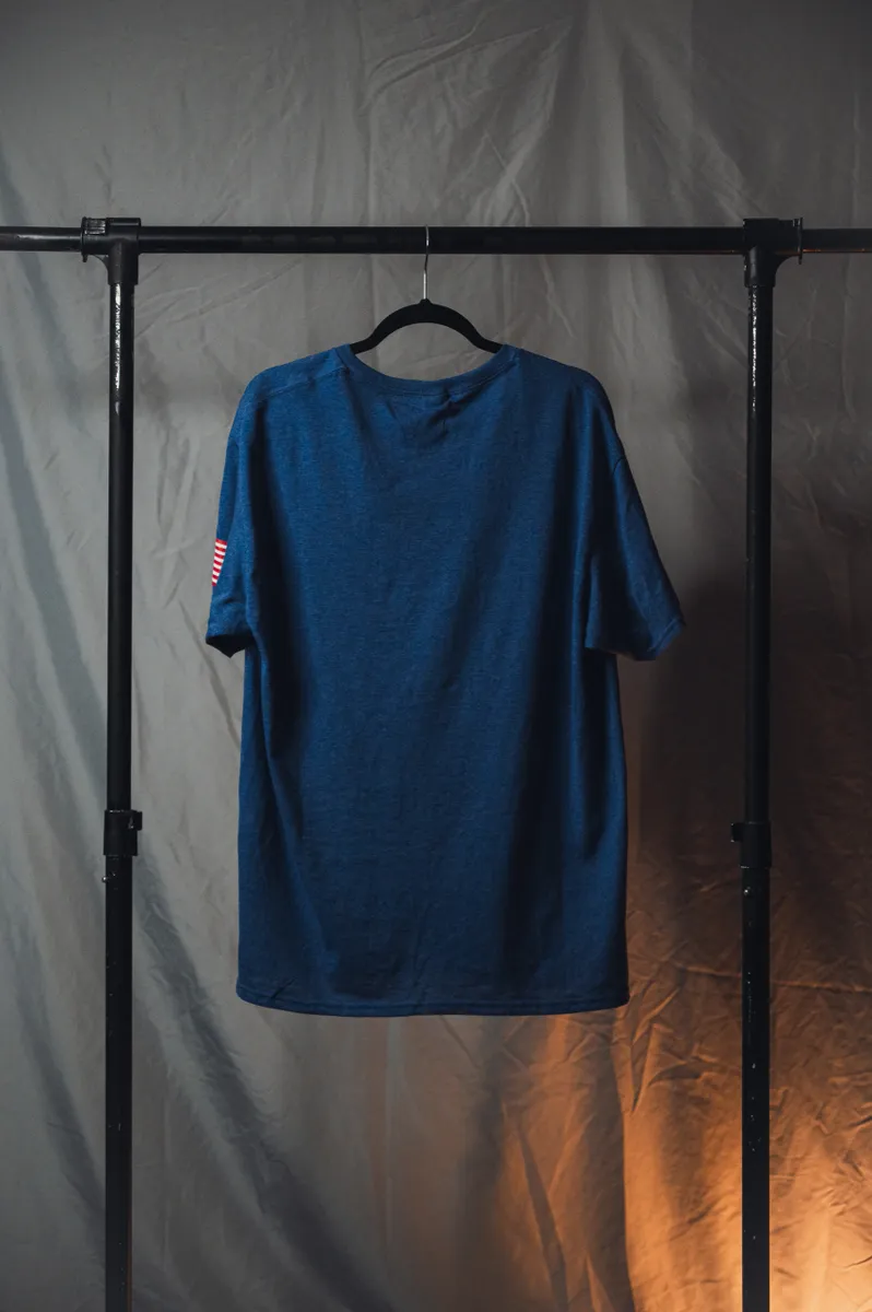 USA 4TH OF JULY T (BLUE)