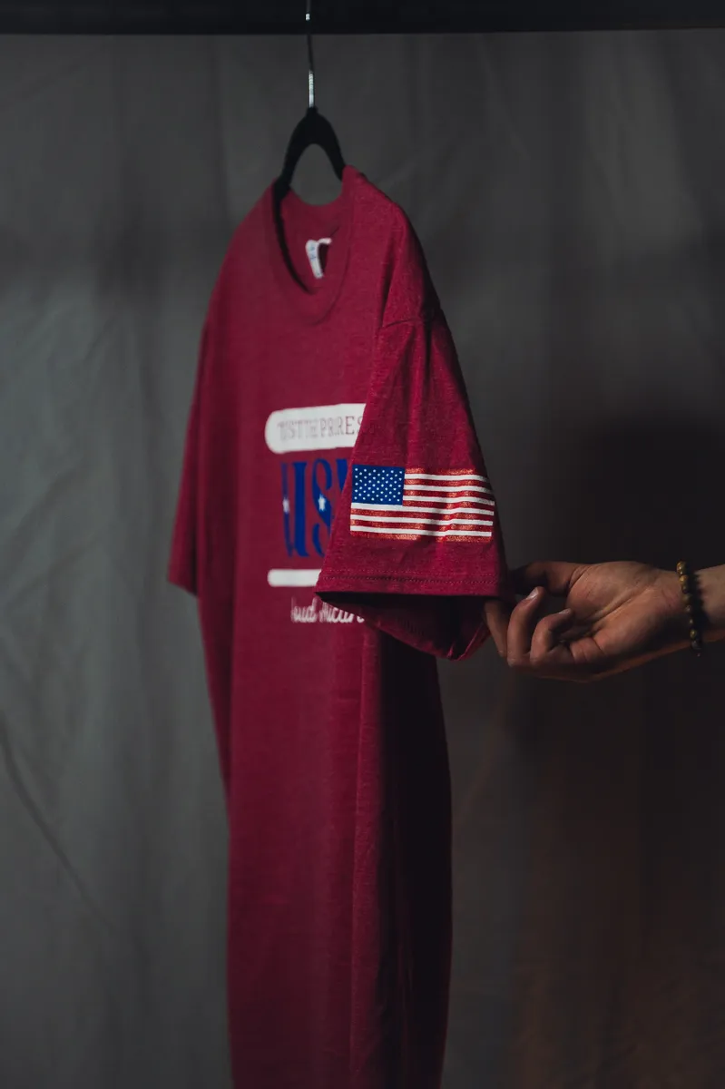 USA 4TH OF JULY T (RED)