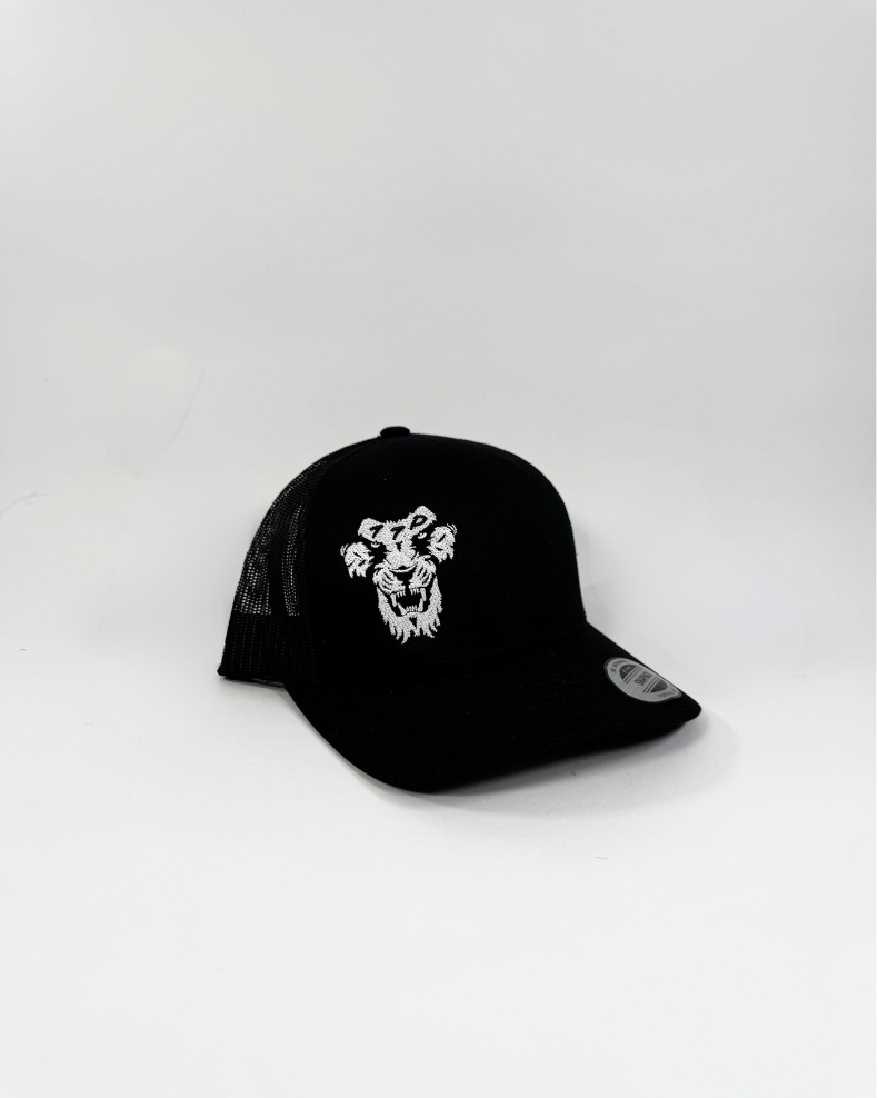 SIDE-LOGO SNAPBACK HAT (BLACK)