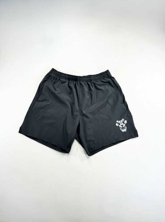7" BREATHABLE ATHLETIC SHORTS (GRAY)