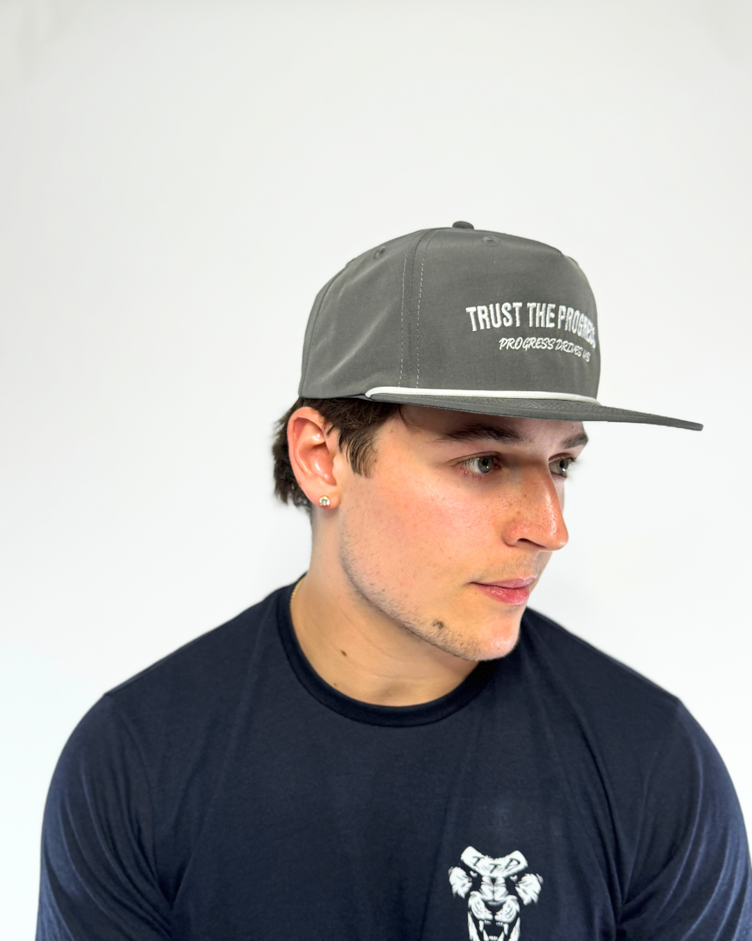 Progress Rope Hat (Flat Brim)