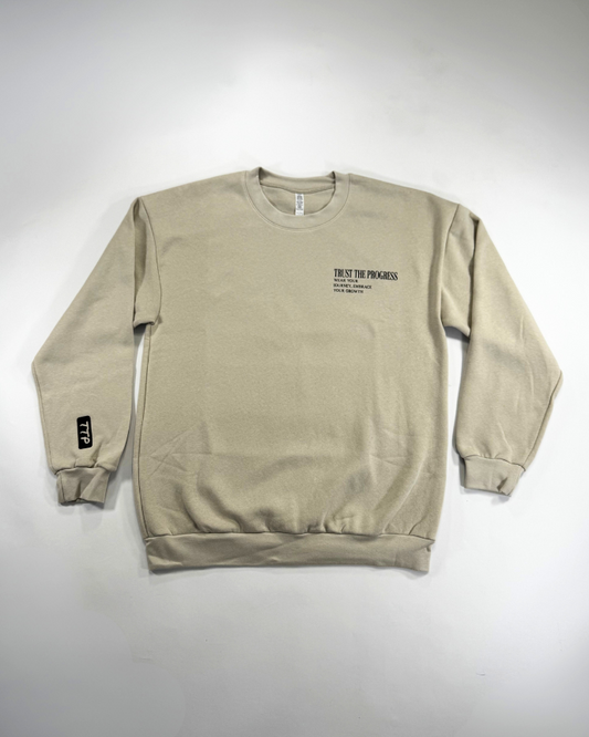 CREWNECK SWEATSHIRT (CREAM)