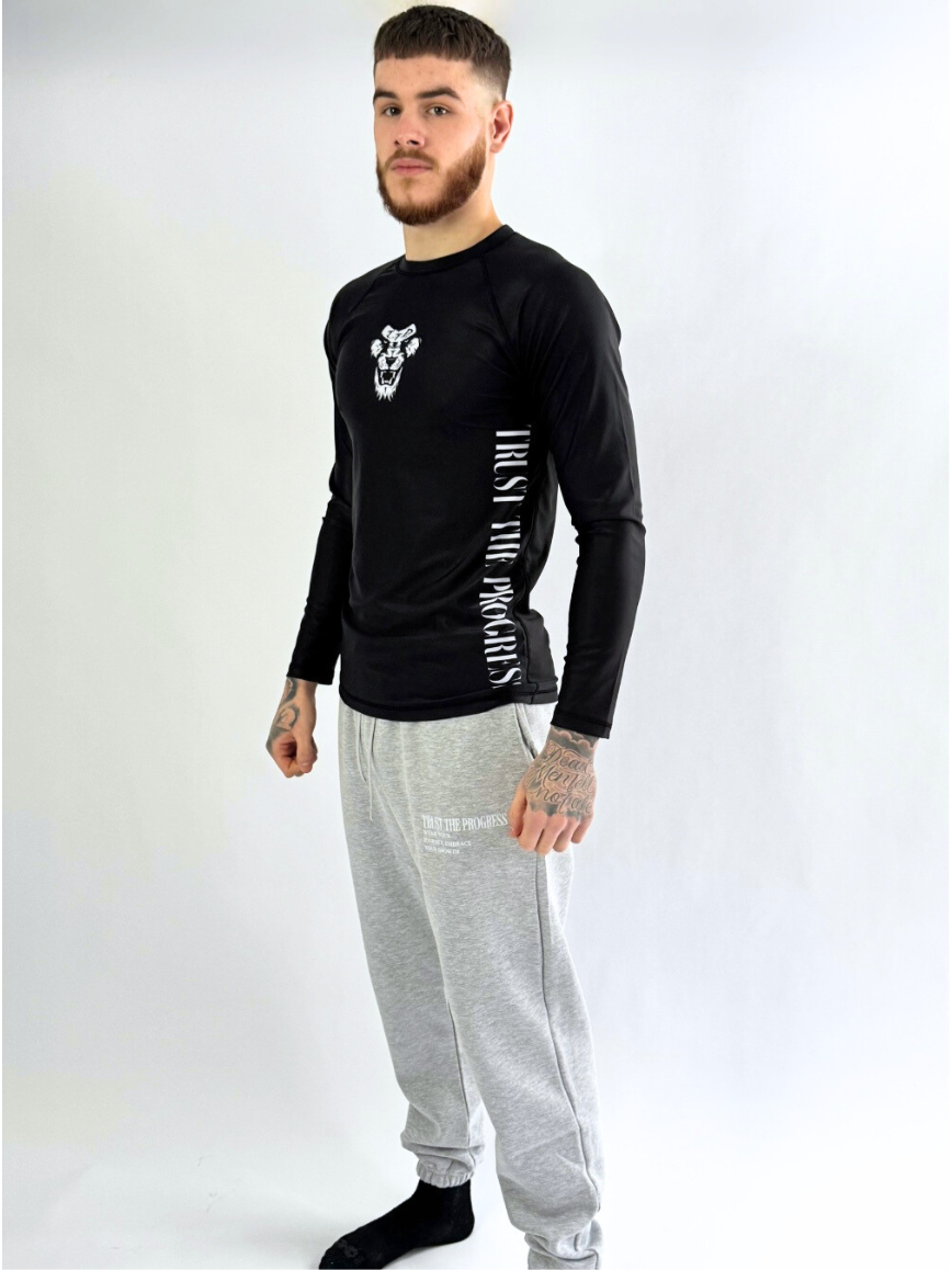 LONG SLEEVE COMPRESSION (BLACK)