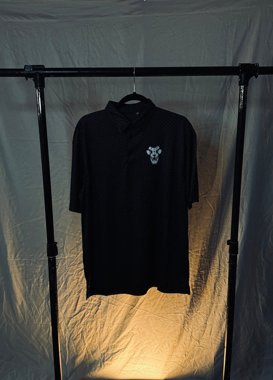 POLO T SHIRT (BLACK DOT)