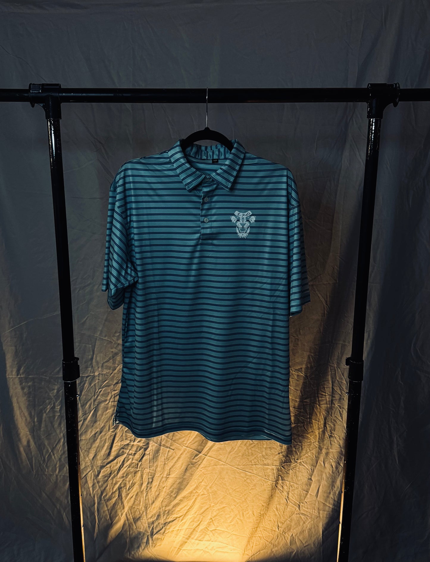 POLO T SHIRT (TURQUOISE/SKY)