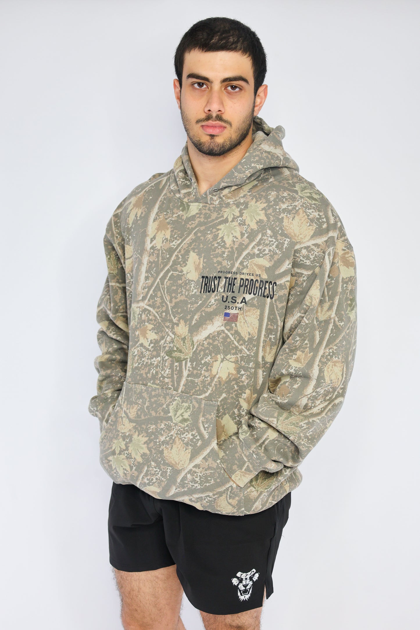 USA 250 HOODIE (TREE CAMO)