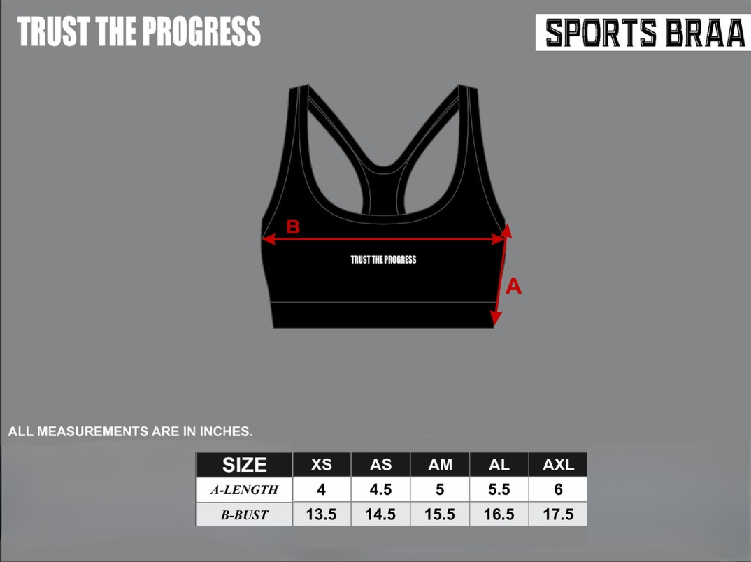 RACERBACK SPORTS BRA